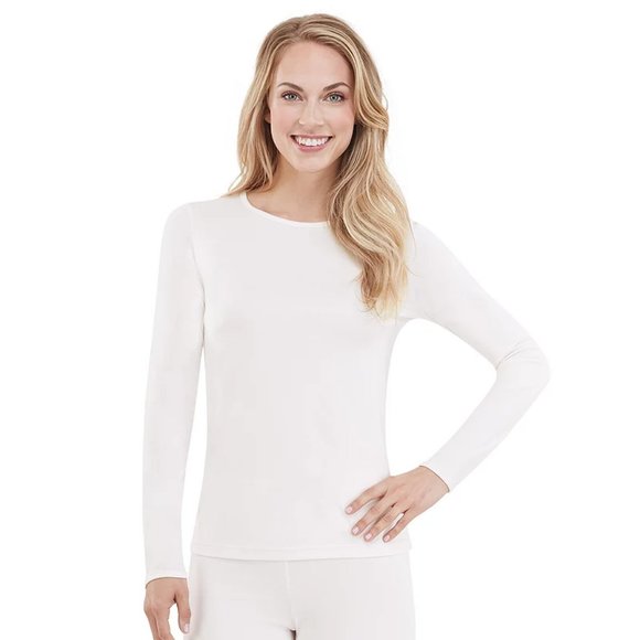 Cuddl Duds Tops Cuddl Duds Climatesmart Wicking Long Sleeve Crew